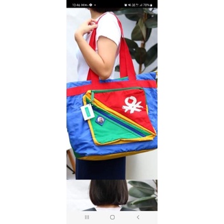 Benetton shopping bag