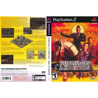 แผ่นเกมส์ PS2 Nobunaga Ambition Rise To Power   คุณภาพ ส่งไว (DVD)