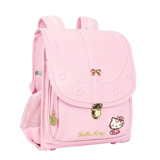 กระเป๋านักเรียนเด็กประถมสไตล์ญี่ปุ่น Hello Kitty สำหรับเด็กผู้หญิงเกรด 1, 2 และ 3