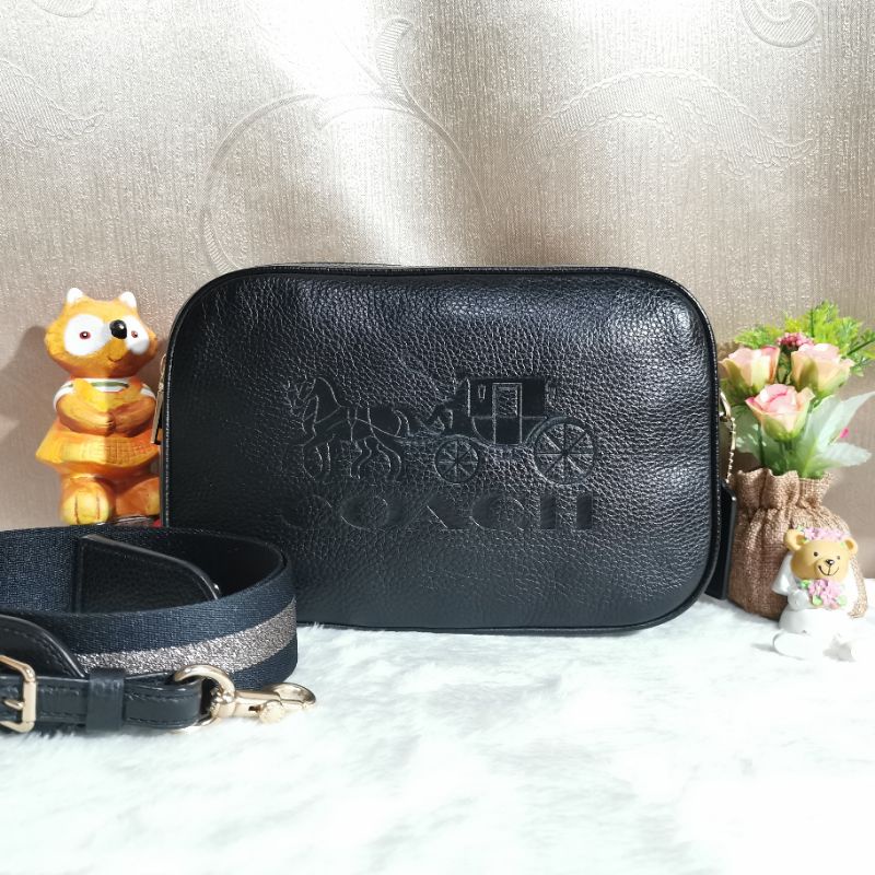 COACH F75818 JES CROSSBODY BLACK/GOLD