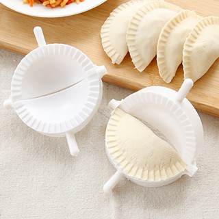 3 ชิ้น / เซต DIY แม่พิมพ์เกี๊ยว ครัว หมุนเวียน Jiaozi แป้งกด เครื่องทําเบเกอรี่ เครื่องมือ