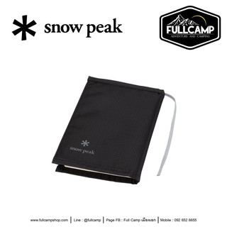 Snow Peak Book cover Black (Limited Festival Spring 2020)