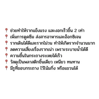 (10ใบ) กระถาง Air Pot 15 นิ้ว สีดำ มีรูระบายรอบ ช่วยเร่งราก