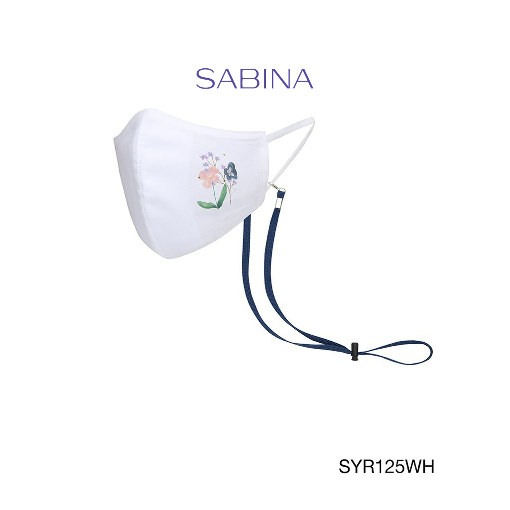 Sabina หน้ากากอนามัย รุ่น 3D Face Mask รหัส SYR125WH สีขาว