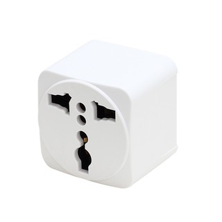 ปลั๊กไฟ สวิทช์ ปลั๊กสามตา ไฟบ้าน ADAPTER 3P TOSHINO FS-18UK ปลั๊กแปลง 3 ขา แบน TOSHINO FS-18UK