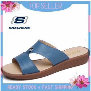 [พร้อมส่ง] *Skechers__go Walk Arch Fit รองเท้าแตะโลฟเฟอร์ ส้นแบน แบบสวม สําหรับผู้หญิง ผู้ชาย