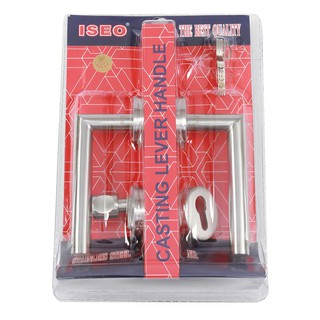 มือจับ MORTISE ISON LH 2113 สีสเตนเลส ISON LH 2113 SS MORTISE LOCK