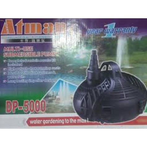 ปั๊มน้ำบ่อปลา ATMAN รุ่น DP-5000