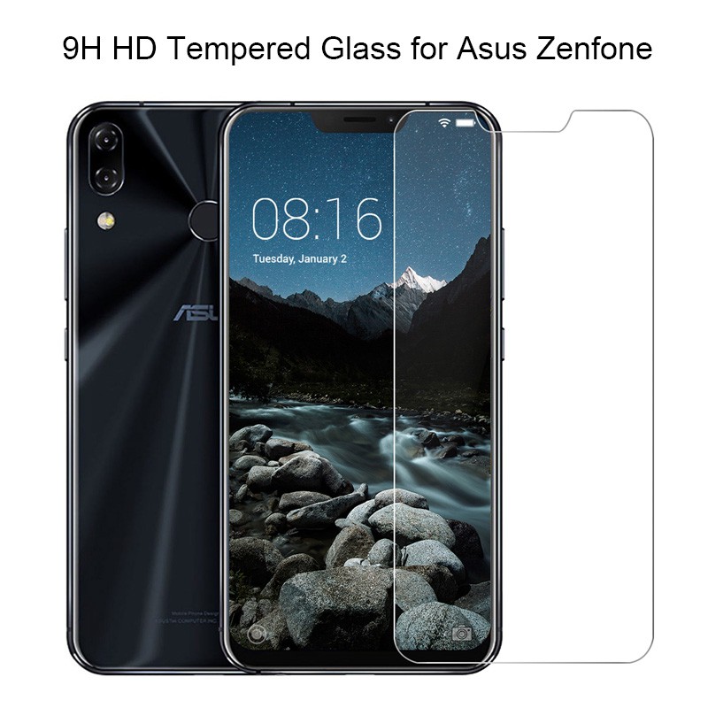 ฟิล์มกระจกนิรภัย ASUS Zenfone Max Pro M2 M1 ZB631kl ZB633kl ZB601kl ZB602kl อุปกรณ์กันรอยหน้าจอ ฟิล์มกระจกกันแตกกระจกนิรภัยสำหรับ