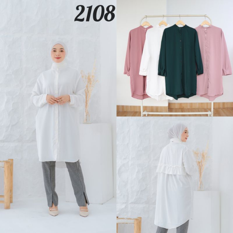เสื้อคลุมนัวเนีย 2108 Rp. 70,000 x 4 สี = Rp. 280,000