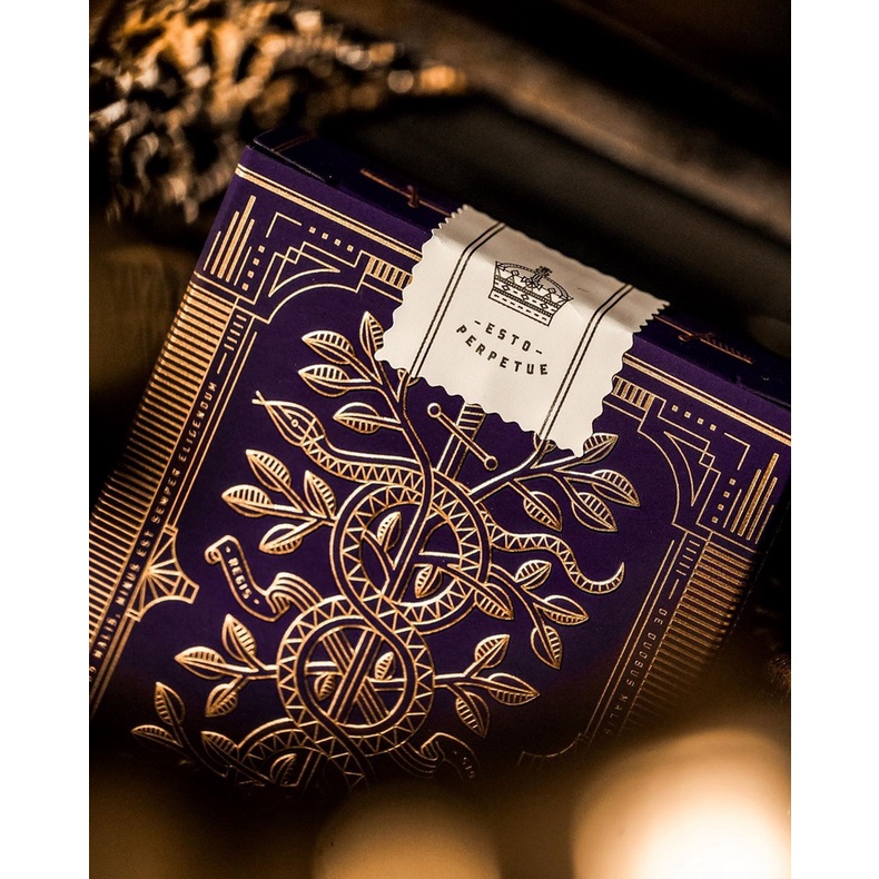 Theory11 Purple Monarchs Play Cards Monarch Deck Poker Collection การ์ดเกม ราคา ถูกที่สุด ดีลบีเคเค แกลเลอรีภาพที่ 4