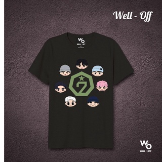 เสื้อยืด GOT 7 การ์ตูน 👚 Well - Off T-Shirts