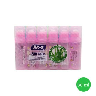กาวน้ำใส MY ขนาด 30 ML. 1กล่อง/24 ขวด ใช้ง่ายมีฝาปิด ของแท้ 100%