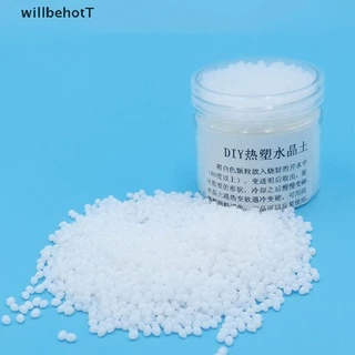 [WillbehotT] เม็ดพลาสติก พลาสติก โพลีมอร์ฟ 50 กรัม DIY