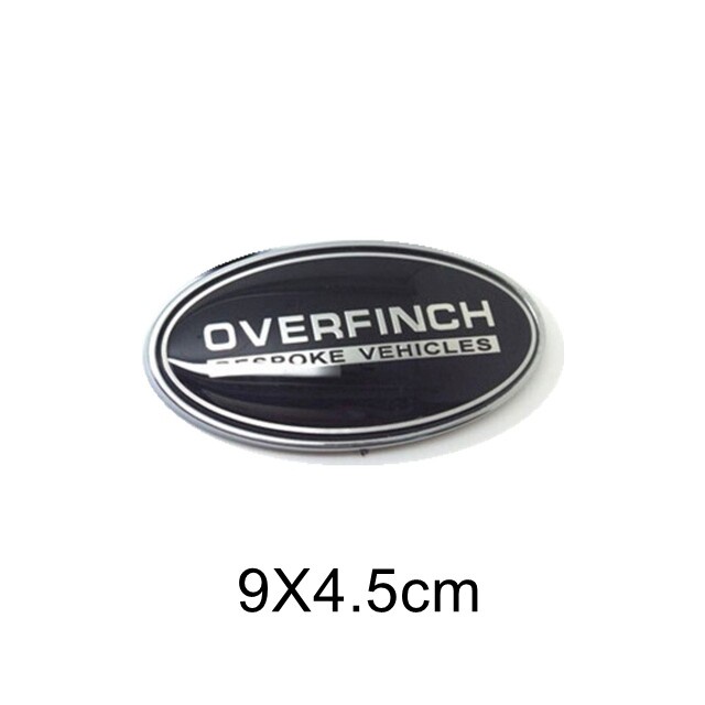 สติกเกอร์โลโก้ตราสัญลักษณ์ OVERFINCH สําหรับติดกระจังหน้า และหลังรถยนต์ Land rover Range rover Discovery Evoque Defender Freelander - รูปที่ 7