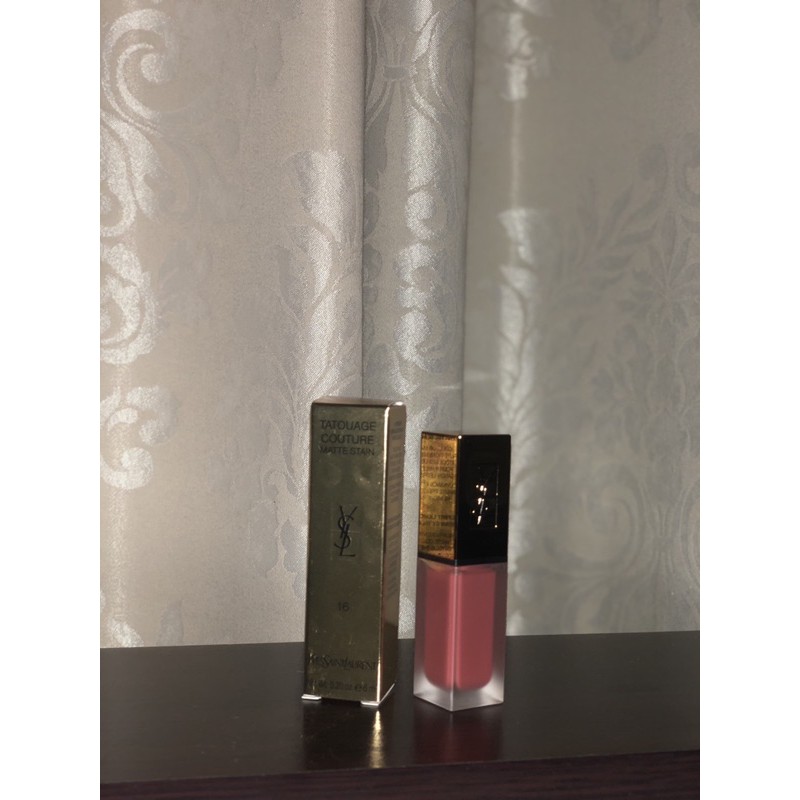 [พร้อมส่ง/แท้100%] ป้ายKingPower #16 ลิป YSL TATOUAGE COUTURE MATTE STAIN