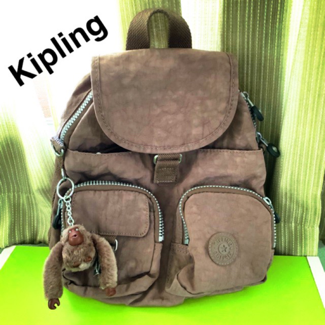 กระเป๋าเป้ Kipling รุ่น Firefly แท้ สีน้ำตาล