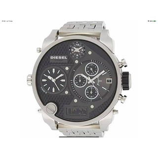 นาฬิกา DIESEL MENS DZ7221 SBA OVERSIZED QUARTZ CHRONOGRAPH พร้อมกล่อง (ใหม่)