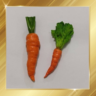 แม่เหล็กติดตู้เย็น Vegetable Magnets - รูป Carrot 3 มิติ