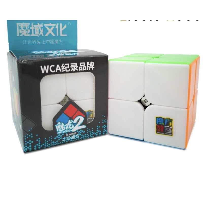 Rubik 2x2 MoYu MeiLong MFJS Rubiks Cube 2 ชั้น