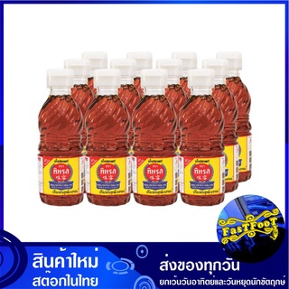 น้ำปลาแท้ 60 มล. (12ขวด) ทิพรส Tiparos Fish Sauce น้ำปลา เครื่องปรุง น้ำจิ้ม เครื่องปรุงรส