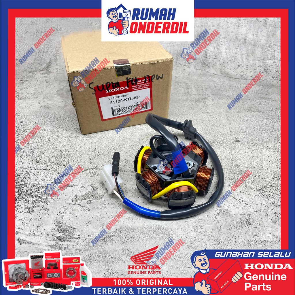 SPUL SPULL STATOR ASSY SUPRA FIT LAMA NEW LEGEND 2 REVO 31120-KTL-881 ต้นฉบับฮอนด้า