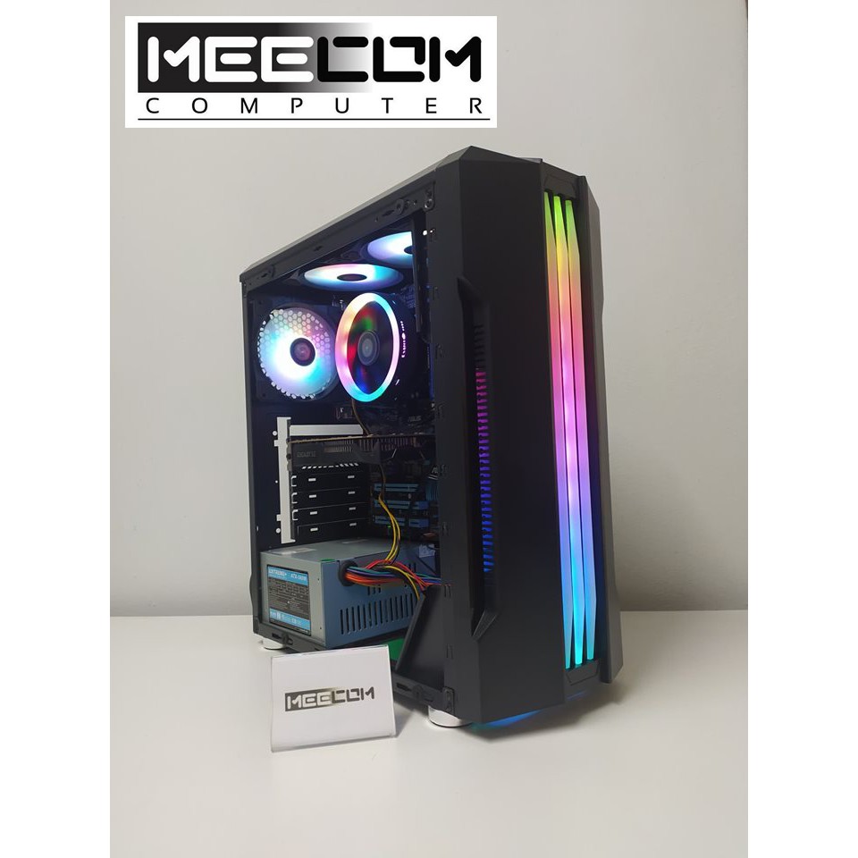 คอมพิวเตอร์ คอมเล่นเกม i5 ram16g GTX1050ti ทำงานตัดต่อ เล่นเกมออนไลน์ สตรีมเกมส์ ทำงาน พร้อมส่ง