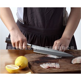 มีดเชฟ ญี่ปุ่นยานากิบะ ใบมีดยาว 30 ซม. ด้ามจับไม้เนื้อแข็ง  Yanagiba Japanese Fish Knife for sushi and sashimi blade lon