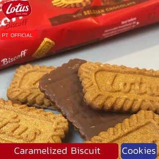 ขนม lotus biscoff Biscuit รสคาราเมล บิสกิตดอกบัว