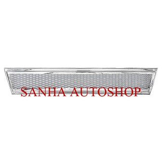 คิ้วช่องลมกันชนหน้าโครเมียม Mitsubishi Triton ปี 2015,2016,2017,2018 งาน A