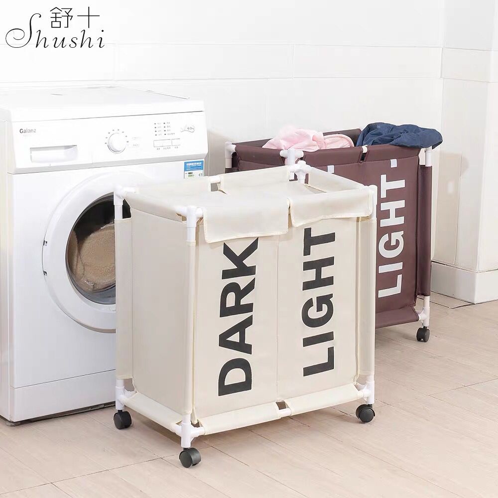 Premium Solid Dirty Laundry Bag Basket Rack baju kotor cuci IKEA muji