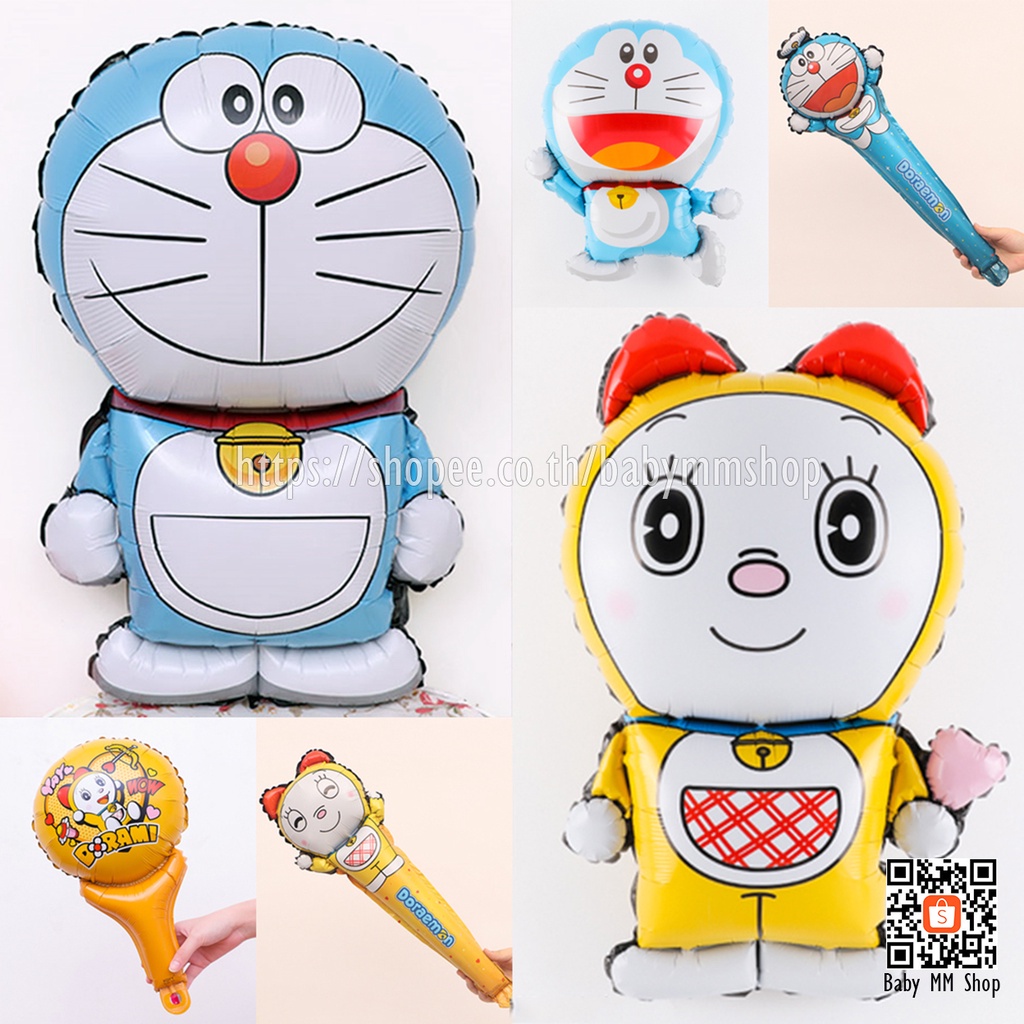 ลูกโป่งโดราเอมอน โดเรมี ฟอยล์ Doraemon Dorami ลูกโป่งวันเกิดโดเรม่อน