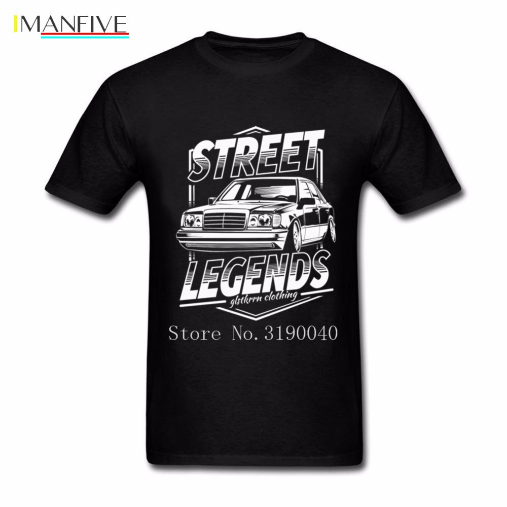 เสื้อยืดสําหรับผู้ชาย W124 Mercedes W124 S Fitness Hipster Cotton