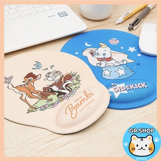 🎈Daiso KOREA X DISNEY🎈 แผ่นรองเมาส์ข้อมือ ลายสัตว์ / แผ่นรองคีย์บอร์ด Bambi Dumbo Staionery