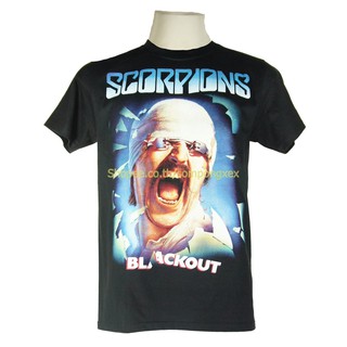 SCORPIONS เสื้อวง สกอร์เปียนส์ เสื้อวินเทจ เสื้อยืดไซส์ยุโรป SPX1625