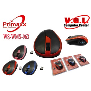 Mouse Wireless Primaxx WS-WMS-963