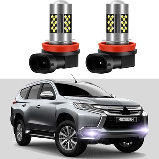 หลอดไฟตัดหมอก LED สําหรับ Mitsubishi Pajero Montero Shogun sport 2005-2016 2017 2018 2 ชิ้น