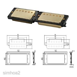 humbucker pickup พร้อมฝาครอบ passive สําหรับกีตาร์ 2 ชิ้น