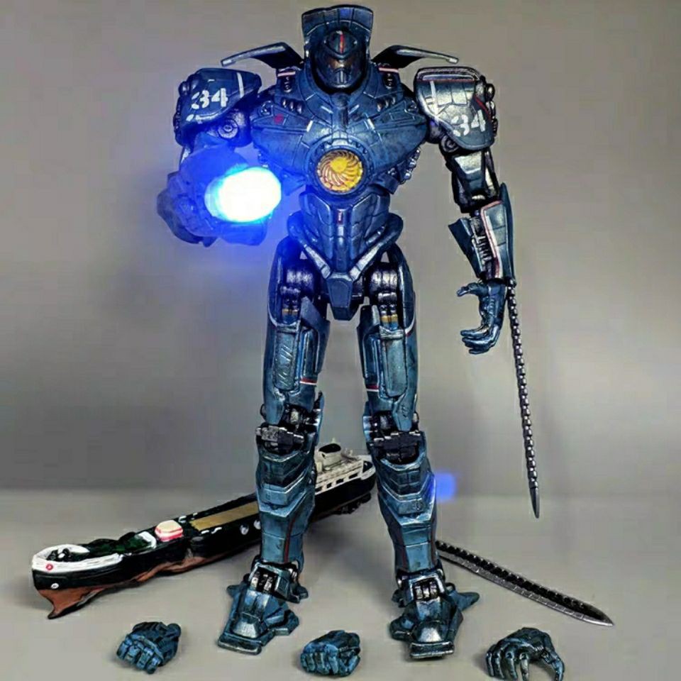 【พิเศษ】Pacific Rim 2 Mech Revenge Wanderer Black Yaoshi monster model ...