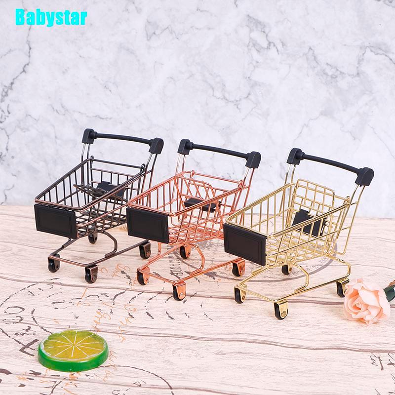 (Babystar)) รถเข็นช้อปปิ้ง ขนาดเล็ก ของเล่นสําหรับเด็ก