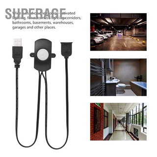 Superage เครื่องตรวจจับการเคลื่อนไหวอินฟราเรดขนาดเล็ก 2A Dc 5`24V Led Usb