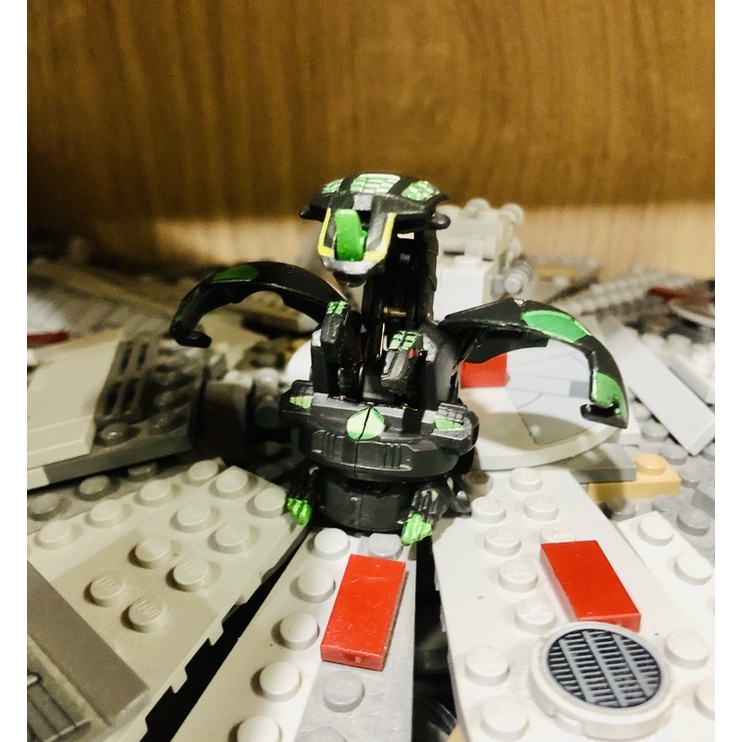 Bakugan Battle Brawlers Darkus Hades ( Black Green ) Rare #บาคุกัน