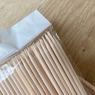 ไม้ส้ม ก้านไม้ขูดสีเจลแพค 100 ชิ้น