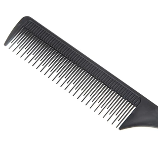 Monja หวีจัดแต่งทรงผม ไฮไลท์ 12 แบบ อเนกประสงค์ สีดํา DIY hair comb black hairdressing tools