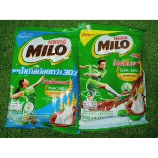 Nestle Milo เนสท์เล่ ไมโล 3 in1 น้ำตาลน้อย โปรโตมอลต์