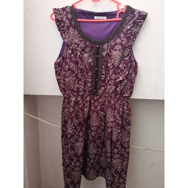 เดรส AXES FEMME แขนกุด