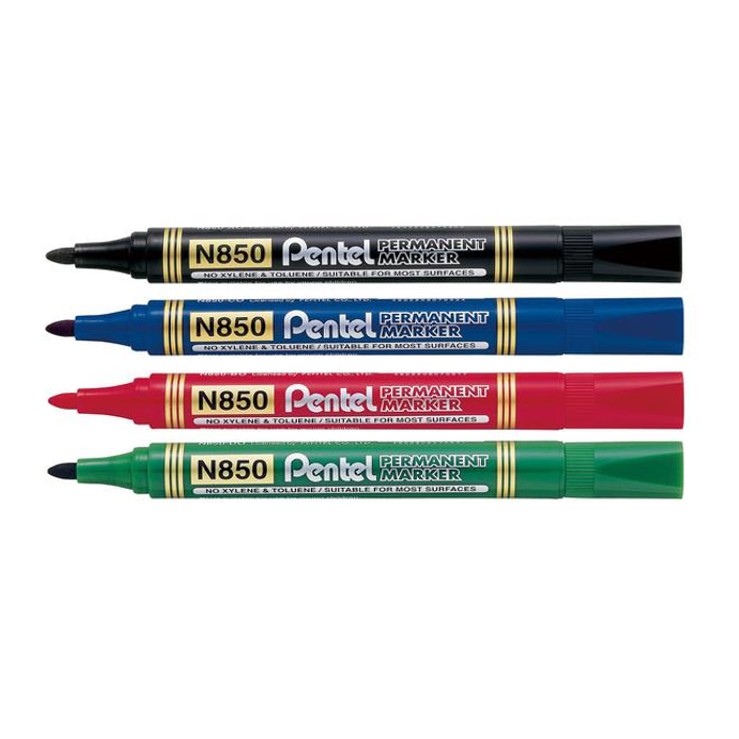 Pentel N850 ปลายกระสุนมาร์กเกอร์ถาวร