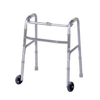 อุปกรณ์ช่วยเดินมีล้อ(Wheel walker)ปรับความสูงได้ พับได้ ช่วยเดินในกรณีที่ผู้สูงอายุหรือผู้ช่วย มีความไม่มั่นคงในการเดิน