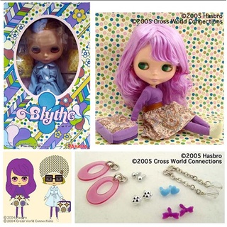 ตุ๊กตาบลายธ์ 11" Neo Blythe Doll Inspired by Pinafore Purple 2005