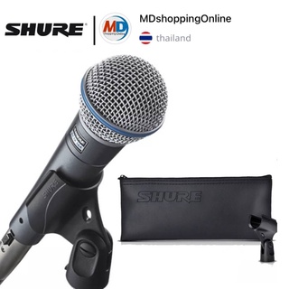 ไมค์ SHURE BETA 58A  (ไมค์สาย)ไมโครโฟน SHURE BETA 58A เป็นไมค์ร้อง เหมาะกับใช้งานบนเวที หรือ Live Sound